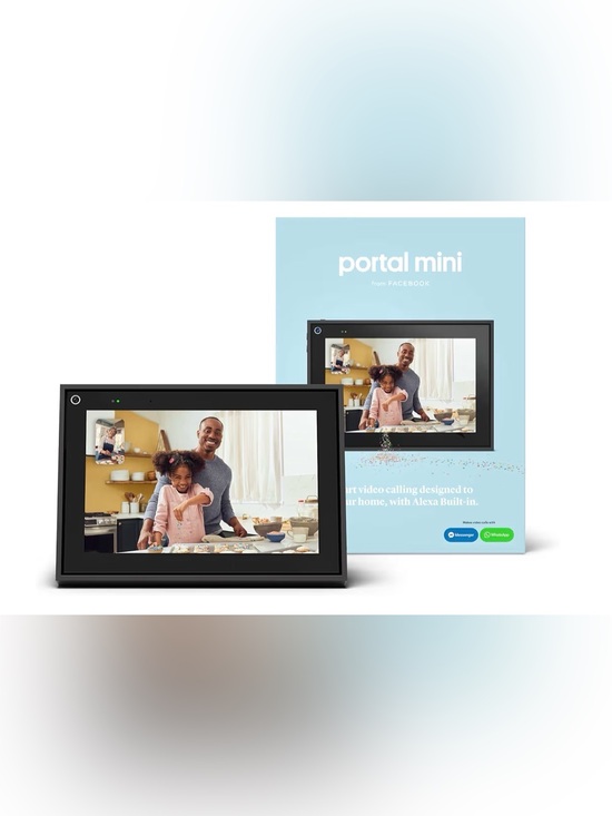 Facebook Other - Facebook Portal Mini Smart Video Calling Display - Black